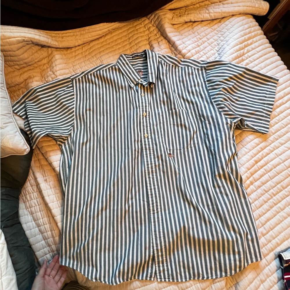 GANT USA Vintage Buttondown Stripe Shirt
